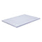 Latex Topper 100% Natural Latex Toppers 7-zone w/ Ice Silk Cool-touch Fabric Cooling Cover Queen 5cm