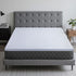 Latex Topper 100% Natural Latex Toppers 7-zone w/ Ice Silk Cool-touch Fabric Cooling Cover Queen 5cm