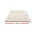 Latex Mattress Topper 5cm Single