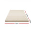 Latex Mattress Topper 7.5cm Single