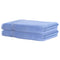 2 Pack Extra Large Cotton Bath Sheets 550GSM Towels Blue Quick Dry