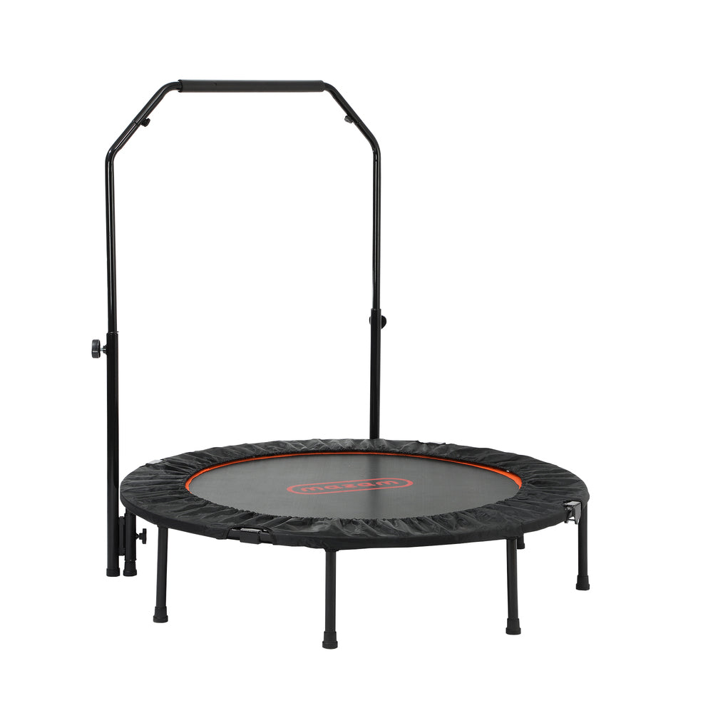 48" Trampoline Round Fitness Rebounder Handrail