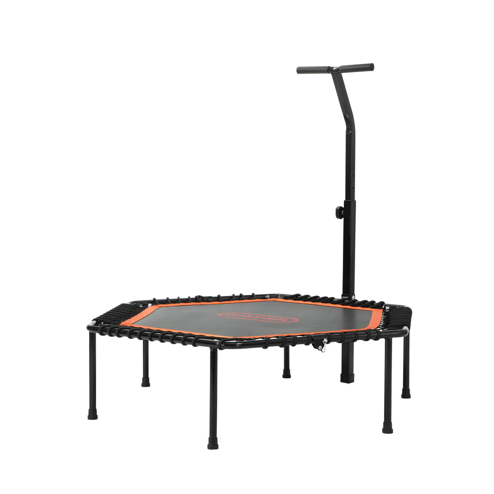 Trampoline Rebounder Fitness Adjustable Handrail 50 Inch