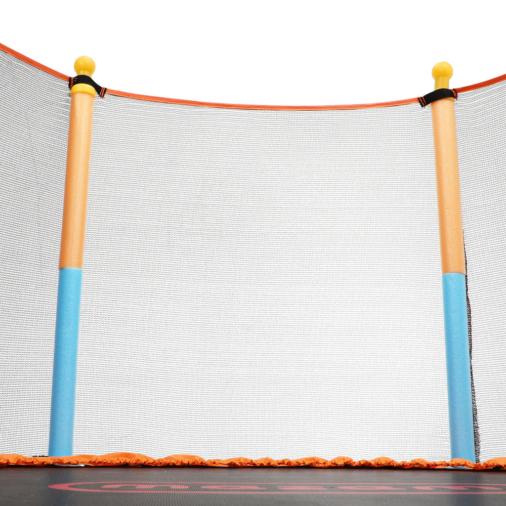 60 Inch Kids Jumping Trampoline Enclosure Safety Net Pad