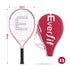 Title  23 Inch Tennis Racket Lightweight 200g for Adult and Junior Players Pink
