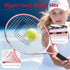 Title  23 Inch Tennis Racket Lightweight 200g for Adult and Junior Players Pink