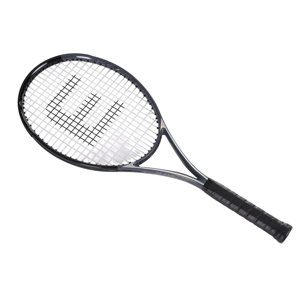 27 Inch Tennis Racket Lightweight Racquet for Beginner Adult Players Black