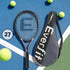 27 Inch Tennis Racket Lightweight Racquet for Beginner Adult Players Black