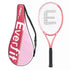 Everfit 27 Inch Tennis Racket Lightweight Racquet for Beginner Adult Players Pink