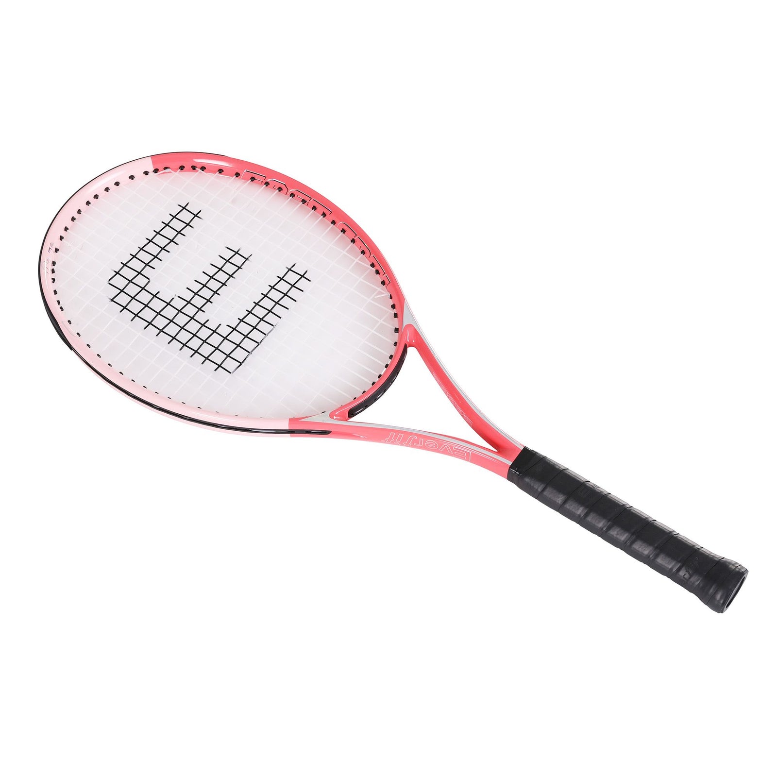 Everfit 27 Inch Tennis Racket Lightweight Racquet for Beginner Adult Players Pink