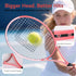 Everfit Tennis Racket Set 2 Pack 27 Inch Lightweight Cushioned Grip for Adults Pink