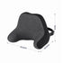 Wanderlite Travel Neck Pillow Portable for Airplane Memory Foam with Eyemask Earplugs Black