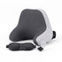 Wanderlite Travel Neck Pillow Portable for Airplane Memory Foam with Eyemask Earplugs Grey