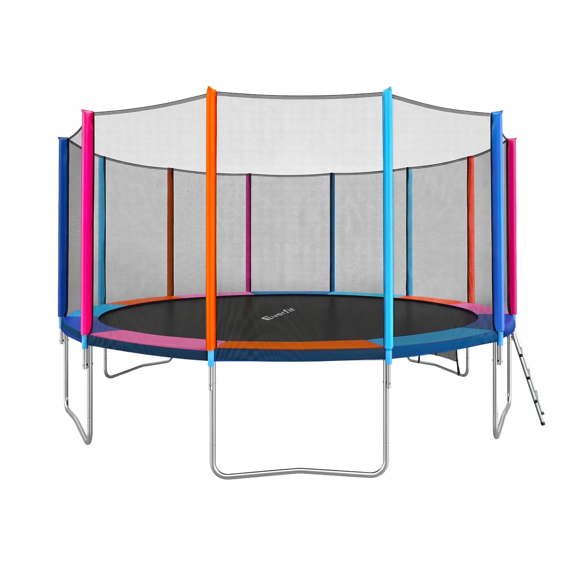 Everfit 16FT Kids Trampoline with Safety Enclosure Net, Ladder and Padding