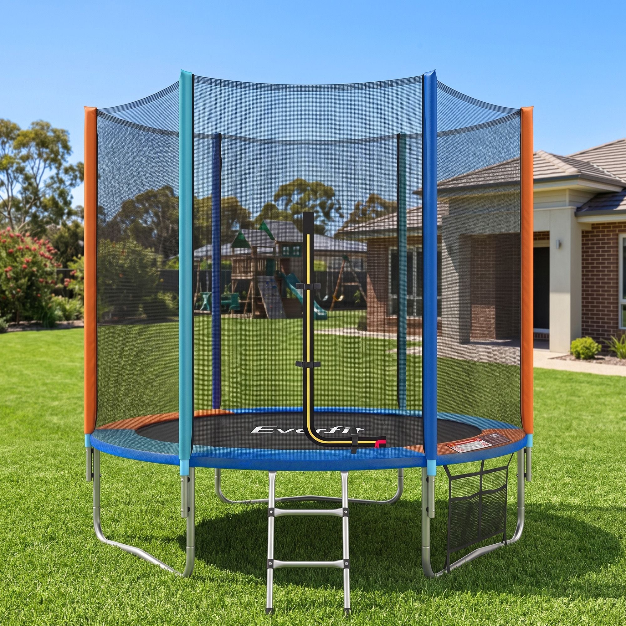 6ft Kids Trampoline with Enclosure Net and Storage Bag, 1yr Warr