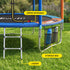 6ft Kids Trampoline with Enclosure Net and Storage Bag, 1yr Warr