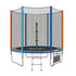 6ft Kids Trampoline with Enclosure Net and Storage Bag, 1yr Warr