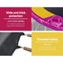 14ft Trampoline Safety Net Basketball Hoop Outdoor Kids Trampoline
