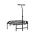 48inch Hexagon Fitness Trampoline Rebounder Adjustable Handrail Green