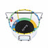 55inch Trampoline Kids Rebounder with Basketball Set Sandbag Boxing Game