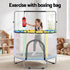 55inch Trampoline Kids Rebounder with Basketball Set Sandbag Boxing Game