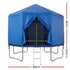 Everfit 12FT Kids Trampoline with Blue Tent Cover Ladder Rebounder Outdoor Toys
