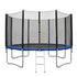 Everfit 12FT Kids Trampoline with Blue Tent Cover Ladder Rebounder Outdoor Toys