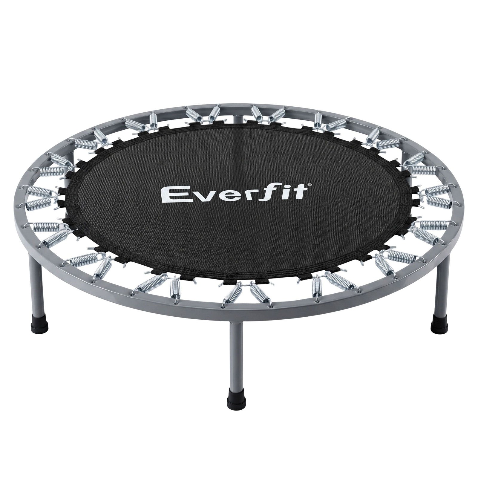 Everfit 40-Inch Fitness Trampoline Rebounder Mini Round Trampoline Home Workouts