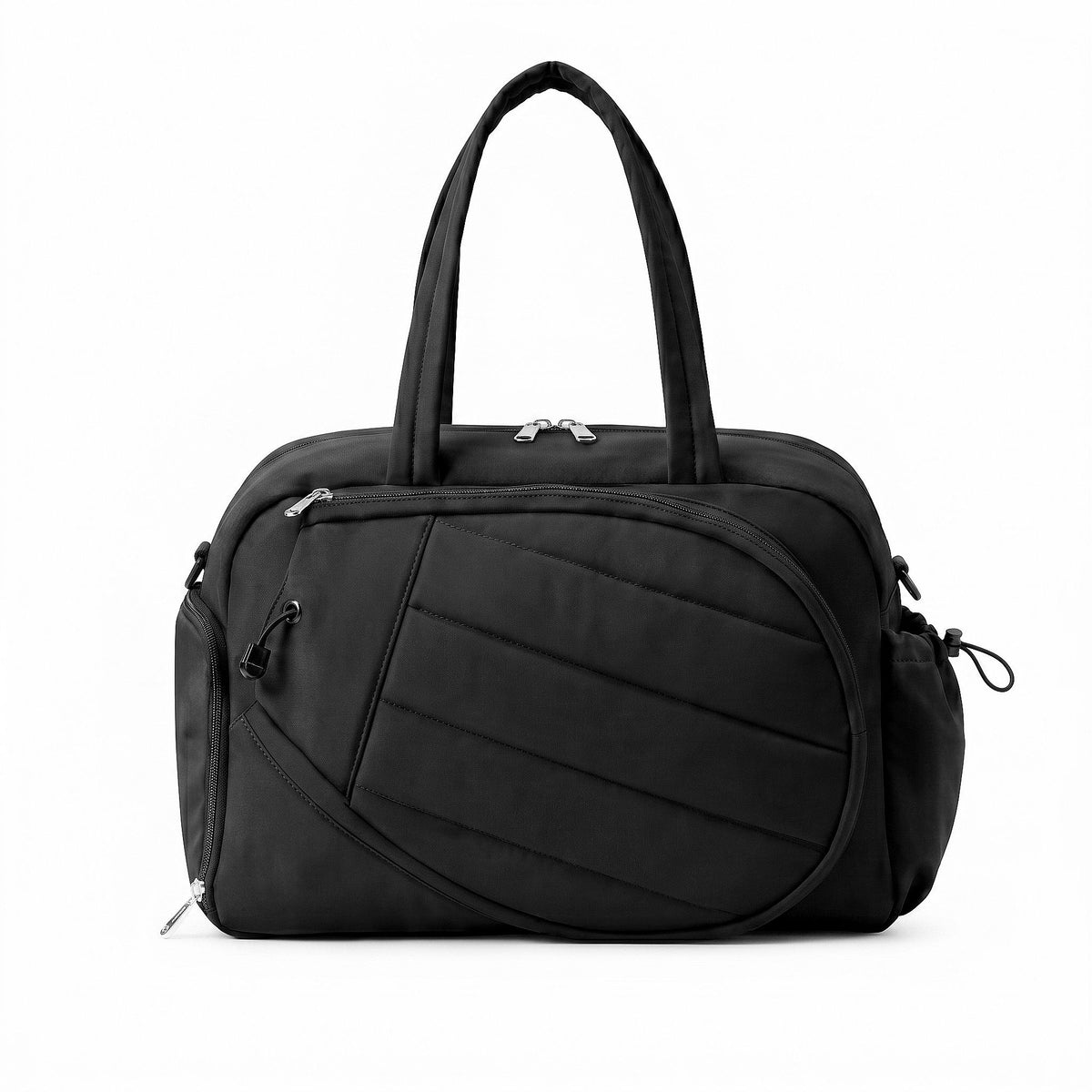 Tennis Tote Bag Gym Bag Sports Duffle Bags Holds 2 Rackets Black
