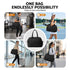 Tennis Tote Bag Gym Bag Sports Duffle Bags Holds 2 Rackets Black