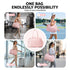 Tennis Tote Bag Gym Bag Sports Duffle Bags Holds 2 Rackets Pink