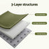 Artiss Tatami Floor Mattress 200x200cm 3cm Foam Futon Mat Coral Velvet Green