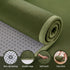 Artiss Tatami Floor Mattress 200x200cm 3cm Foam Futon Mat Coral Velvet Green