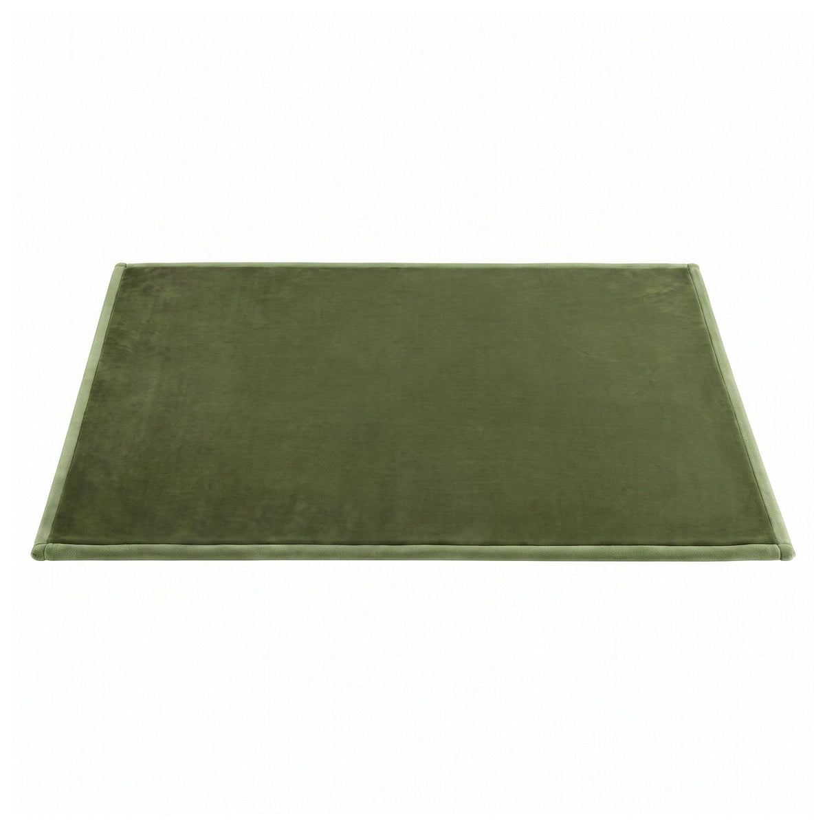 Artiss Tatami Floor Mattress 200x200cm 3cm Foam Futon Mat Coral Velvet Green