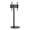 Mobile TV Stand 32–55" – Height & Tilt Adjustable Floor Mount with Wheels
