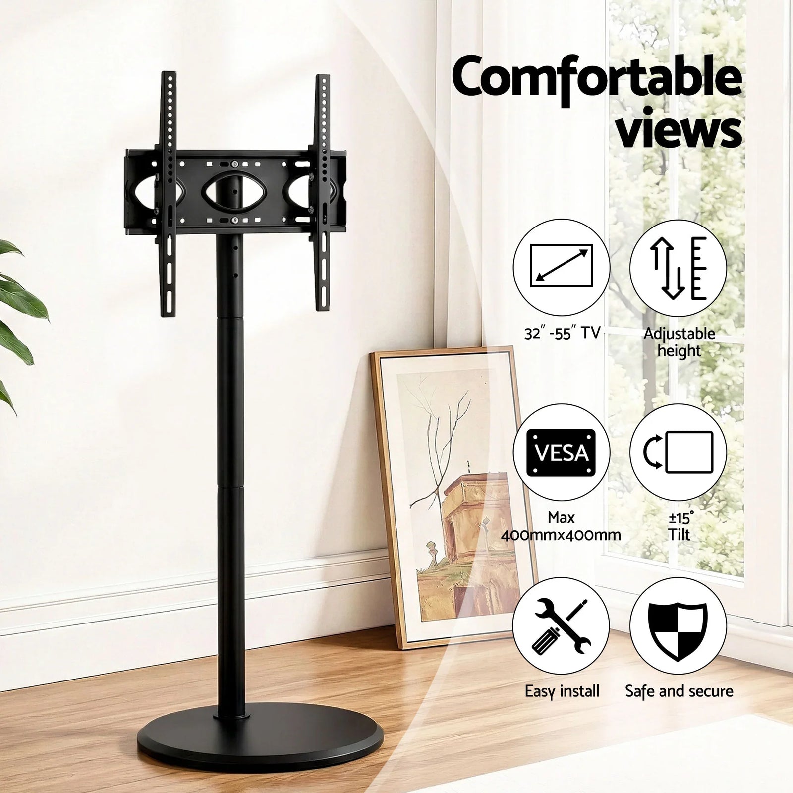 Mobile TV Stand 32–55