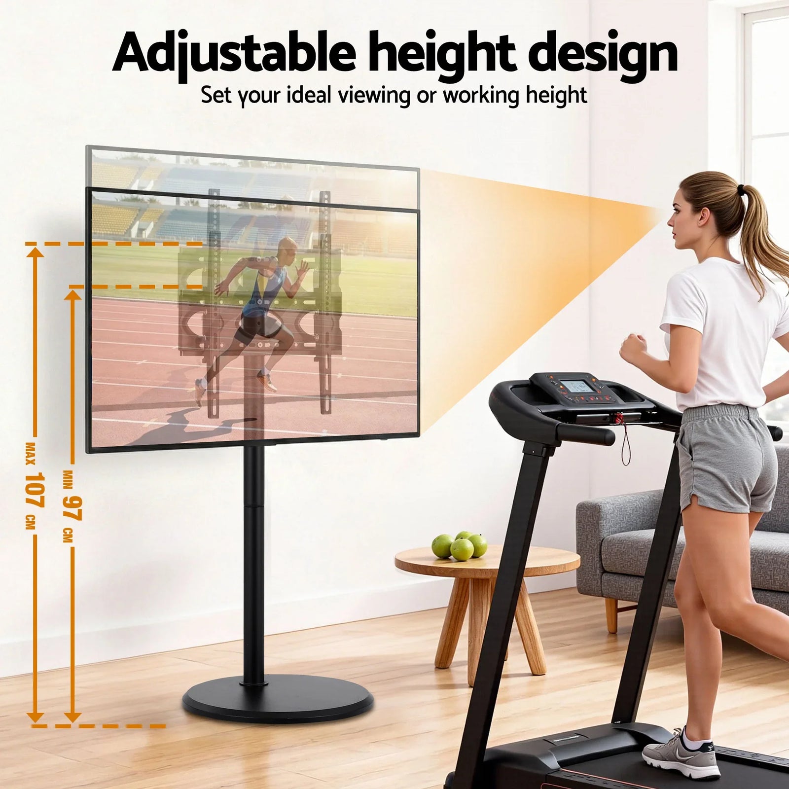Mobile TV Stand 32–55
