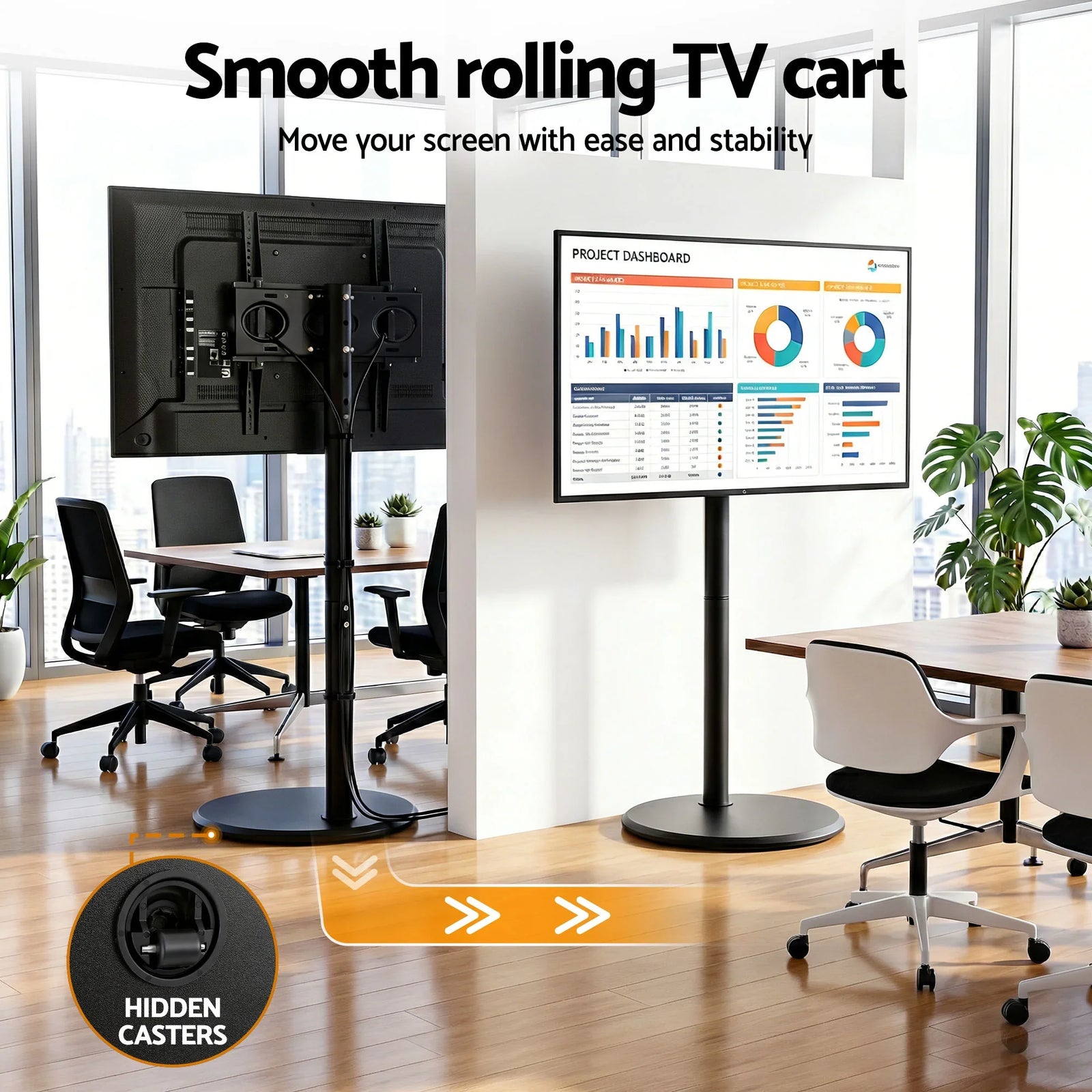 Mobile TV Stand 32–55