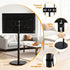 Mobile TV Stand 32–55" – Height & Tilt Adjustable Floor Mount with Wheels