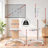 Mobile TV Floor Stand for 32-65" Mount Bracket Universal Adjustable Height with Wheels