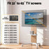 Mobile TV Floor Stand for 32-65" Mount Bracket Universal Adjustable Height with Wheels