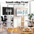 Mobile TV Floor Stand for 32-65" Mount Bracket Universal Adjustable Height with Wheels