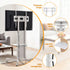 Mobile TV Floor Stand for 32-65" Mount Bracket Universal Adjustable Height with Wheels