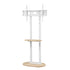 Artiss Mobile TV Floor Stand 40-75" Bracket Universal Adjustable Shelves Wheels
