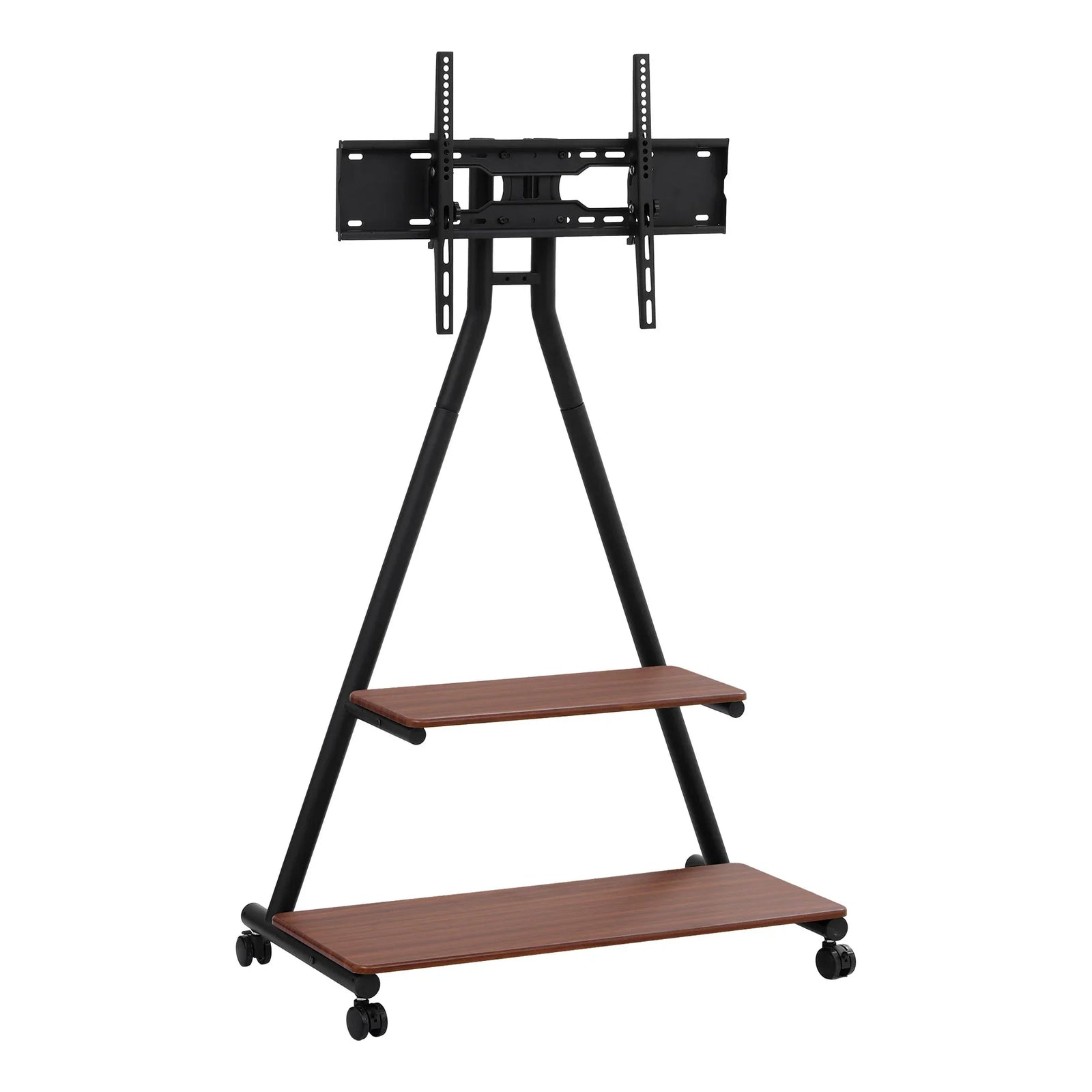Mobile TV Stand Rolling Cart Wheels 32-75