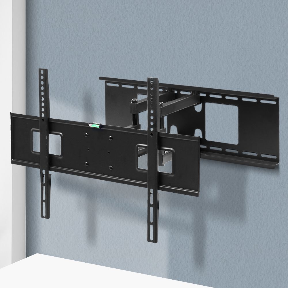 TV Wall Mount 32–70" – Tilt & Swivel, Full‑Motion, 50kg Capacity, Black