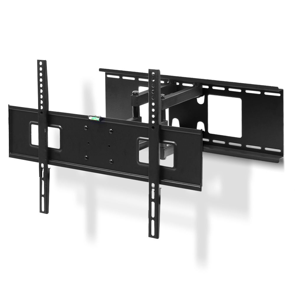 TV Wall Mount 32–70" – Tilt & Swivel, Full‑Motion, 50kg Capacity, Black