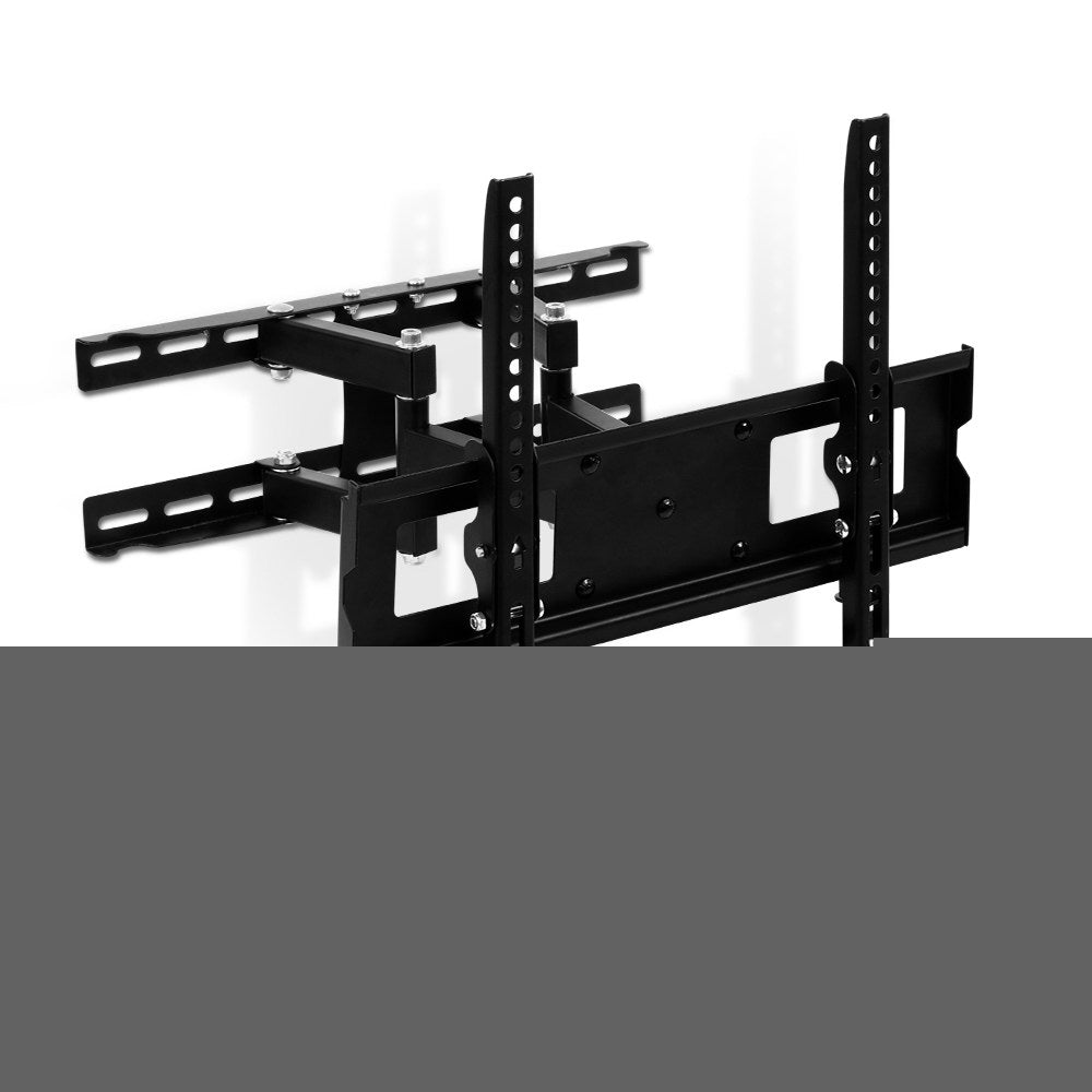 TV Wall Mount 23–55 Inch Full Motion Swivel Tilt Bracket 50kg Black