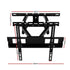 TV Wall Mount 23–55 Inch Full Motion Swivel Tilt Bracket 50kg Black