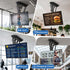 Artiss Motorised Ceiling TV Mount Flip Down 23-55 Inch VESA 400x400 Remote 30kg